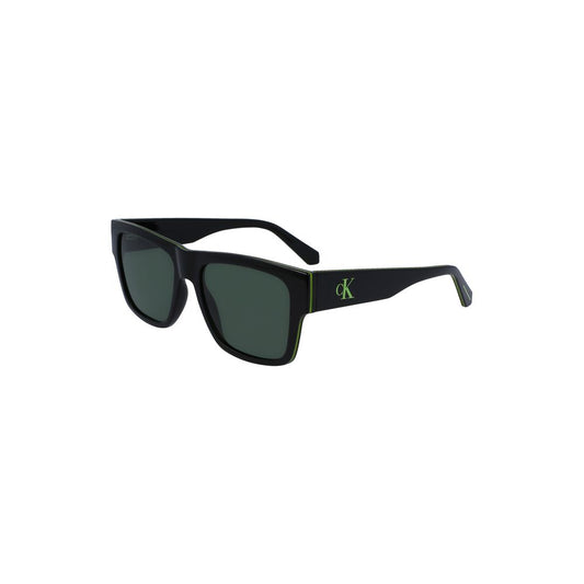 Calvin Klein Black Plastic Sunglasses