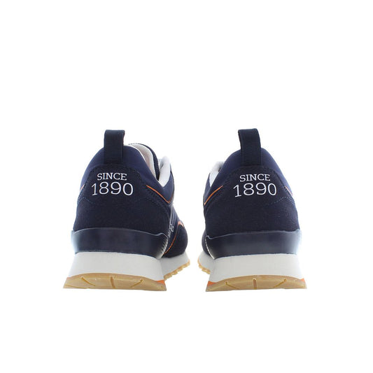 U.S. POLO ASSN. Blue Polyester Sneaker