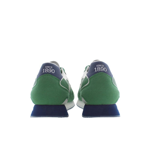 U.S. POLO ASSN. Green Polyester Sneaker