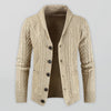Men's Business Self Design Open Front Cardigan